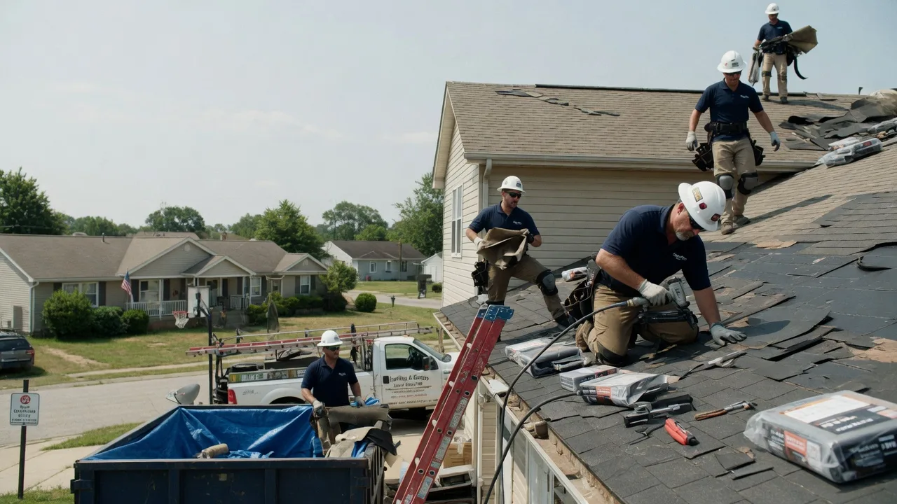 Roof Replacement in Johnston City, IL near me